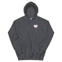 Image 13 of HOT GIRLS HAVE HEART HOODIE - BLUSH