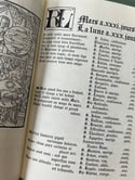 Magnifique fac-similé Jean de Bonnot du Grant Kalendrier des bergers avecq leur astrologie, 1491! 
