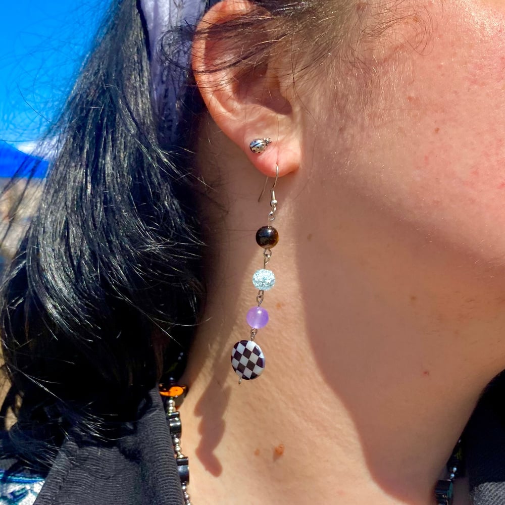 Image of Retro Babe Earrings 