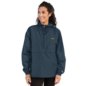 Unisix Embroidered Champion Packable Jacket