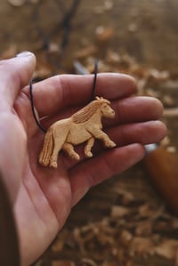 Image 2 of Stallion Horse Pendant 