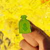 Money Bag (Green) pin