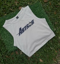 Astros Retro White Tank