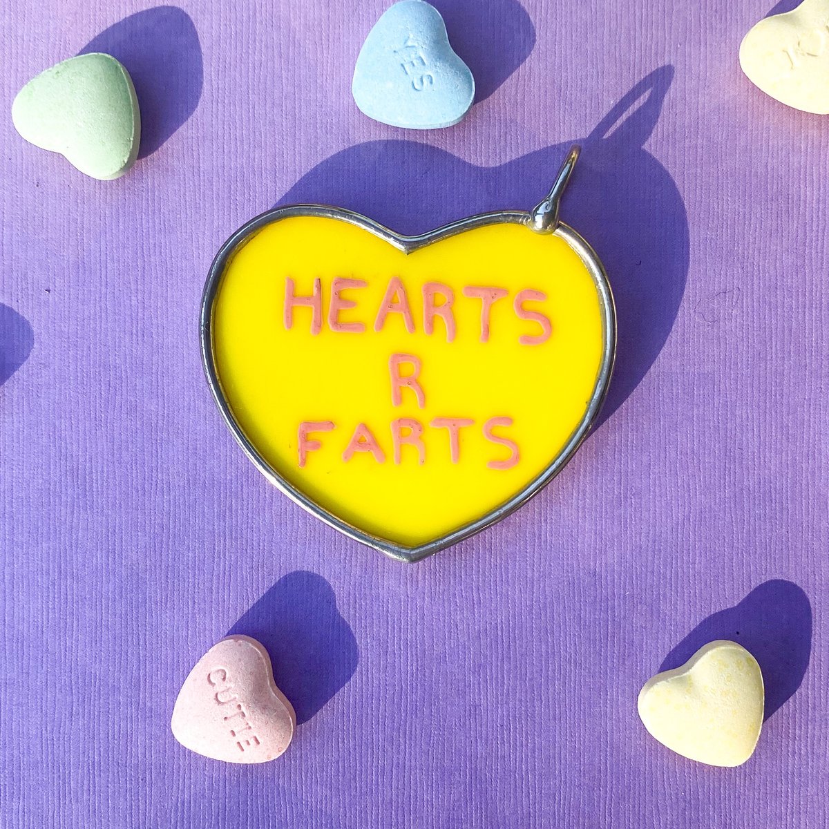 Image of Hearts R Farts Converastion Heart