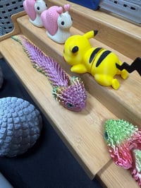 Image 3 of 3D Printed Snakes with Open Mouth