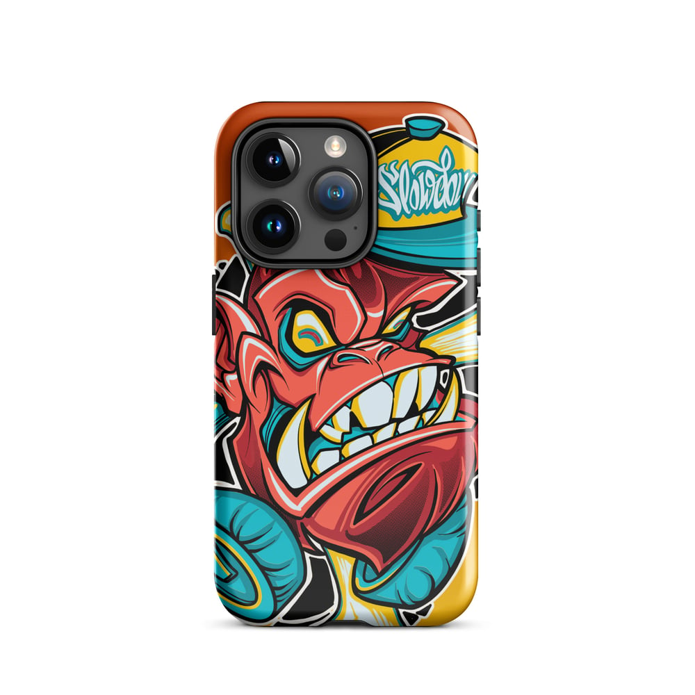 Slowdown Red Gorilla Tough Case for iPhone®