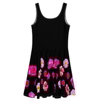 Image 2 of GARDEN  BEAUTY BLACK DRESS
