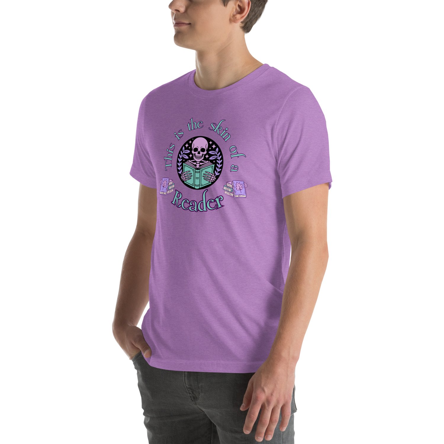 Image of skin of a reader Unisex t-shirt