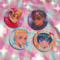 Trigun Sanrio Buttons