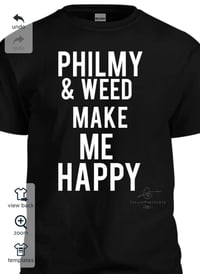 Image 1 of Philmy makes me Happy T-Shirt 