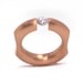 Image of Spannring Solitär Roségold