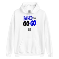 Image 3 of LOVEDCGOGO "RAISED ON GOGO - TRUED" Unisex Hoodie (see color options)