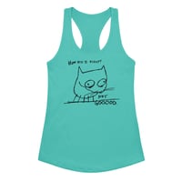 Image 8 of NOT GOOOOOOOD Women’s fitted racerback tank top 