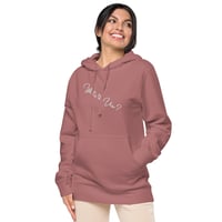 Image 22 of What's The Use Embroidered Unisex Pigment-Dyed Hoodie