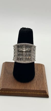 Image 1 of 925 Silver Cross Ring