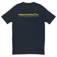 Image 2 of IndigenousHistory.xyz A Fitted Short Sleeve T-shirt