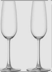 Image 2 of Clear Champagne  Champagne Glasses, 6 oz