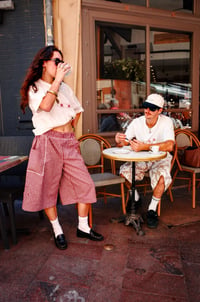 Image 1 of VICHY RED JORTS
