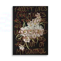 Find a Reason Affirmation Canvas Print