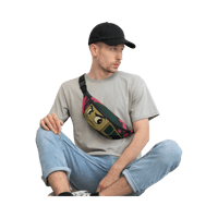 Image 2 of Zap Character Full-Print Bumbag – Street Style Must-Have