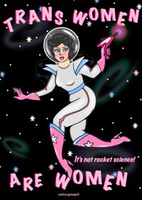 ‘SPACE GIRL’ Giclee Print