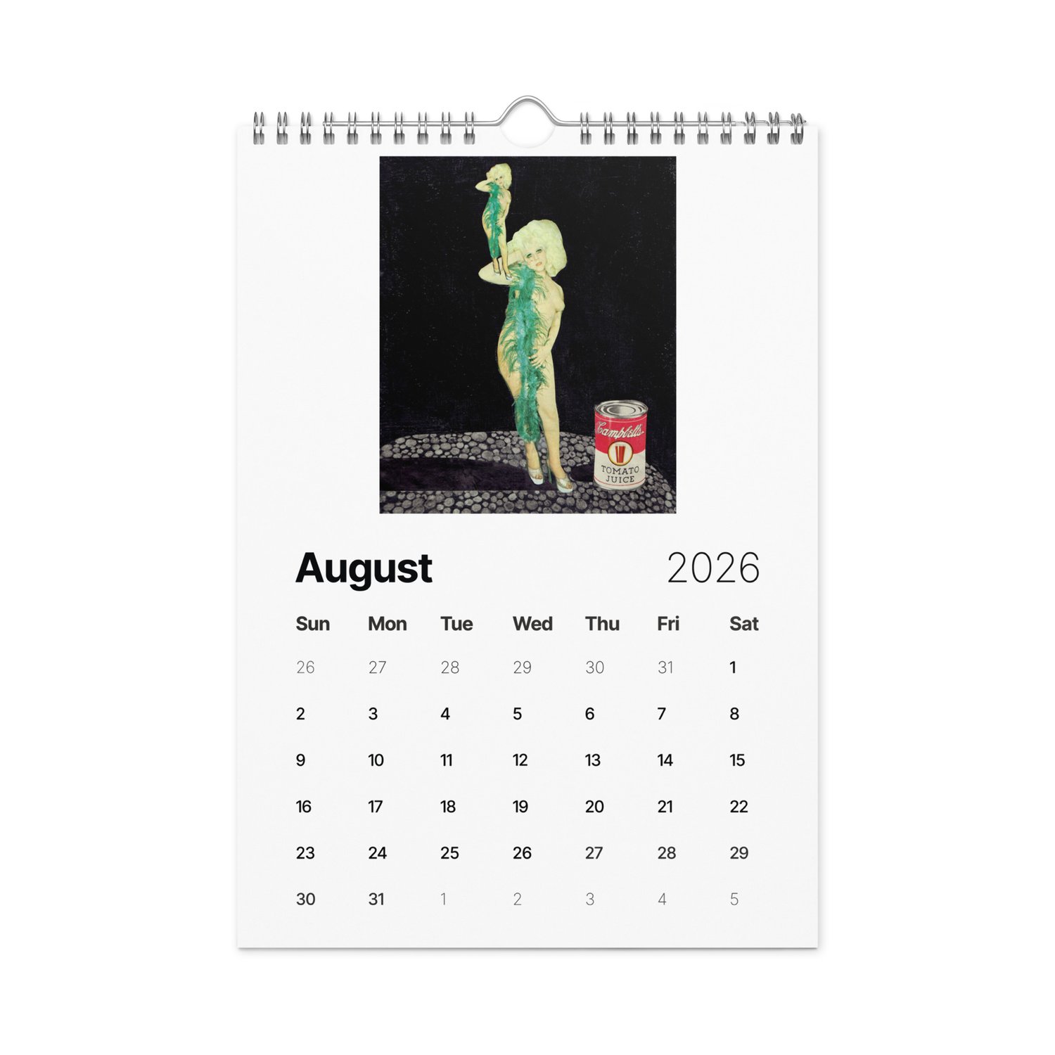 Image of PULPBROTHER 2026 WALL CALENDAR