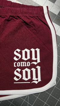 SCS Booty Shorts- Maroon