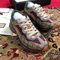 Image 3 of Preorder Women GG Rhyton Sneakers