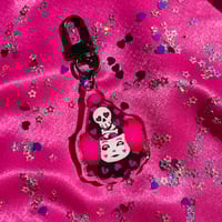 Emo Dumpy The Clown Keychain
