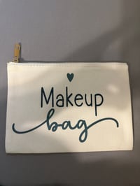 Image 2 of Makeup Canvas Bag
