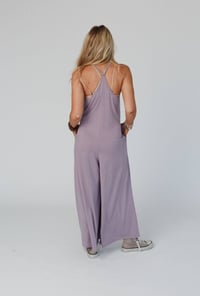 Image 2 of Oasis Wide Leg Jumpsuit- Dusty Mauve