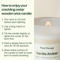Image 3 of Vanilla Amber Naturally Scented Candle