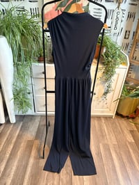 Image 1 of Blue ribbed jumper