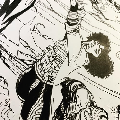 Image of XMEN CHILDREN OF THE ATOM #05 original (variant) cover art