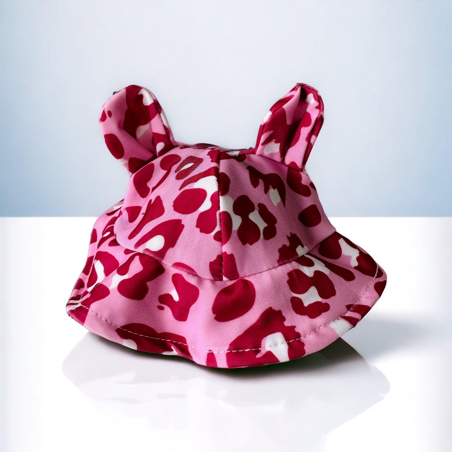 Image of Beach Babe Hat Pink Leopard
