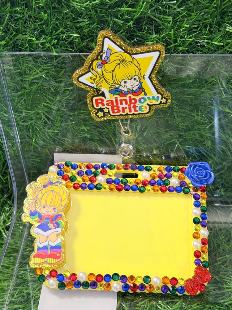 Image of Blinged Badge Id Holders