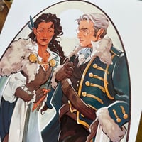 Image 3 of Lord and Lady of Whitestone Print