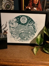 Image 1 of Fen Tiger A4 Print