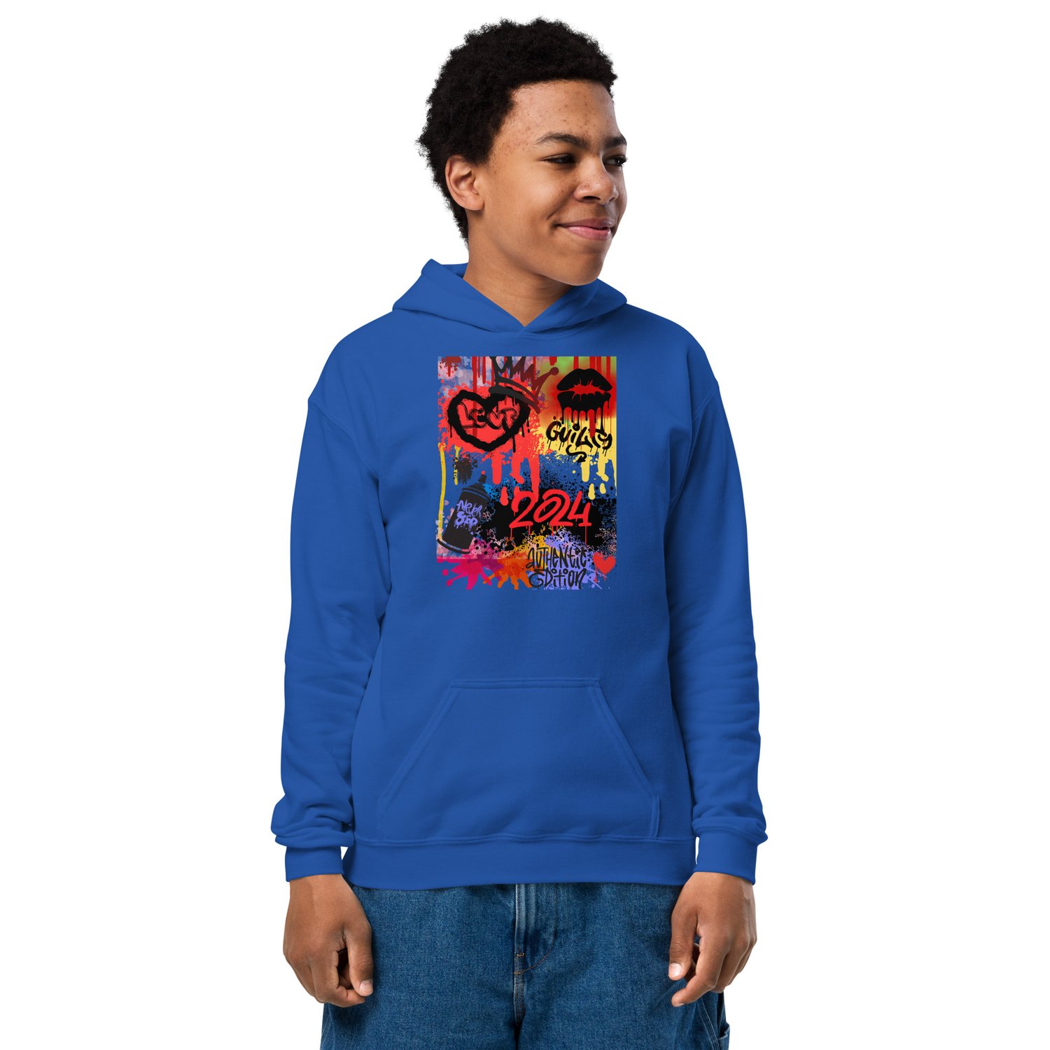 Image of Kids love Grafitti hoodie