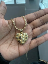 Large nugget necklace