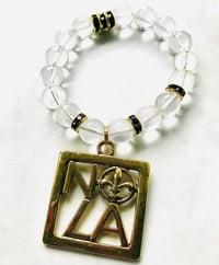 Nola Quartz Crystal Stretch Bracelet