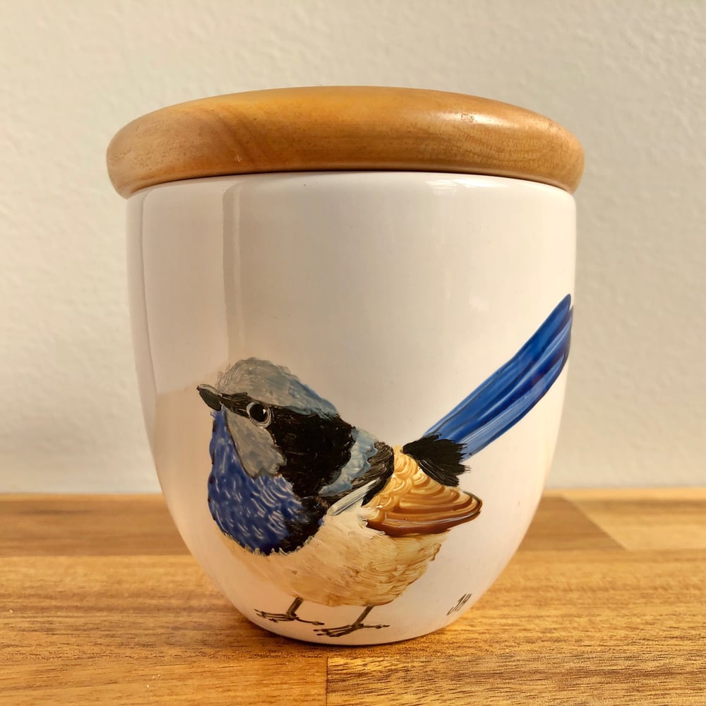 Superb Fairywren Canister