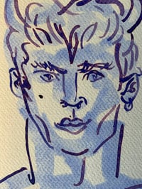 Image 2 of Watercolour ~ Blue Boys XXIII
