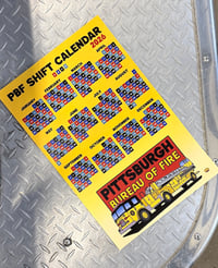 2026 Shift Calendar 11x17