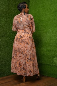 Image 2 of Printed Wrap Dress 