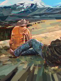 Image 2 of Brokeback Mountain Hand Embellished Artist Proofs