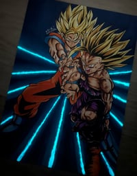 Image 4 of Goku & Gohan KameHameHa