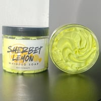 Sherbet Lemon Whipped Soap 