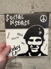 Social Disease ‎– Today E.P. - 1983 UK Punk 7" picture sleeve!