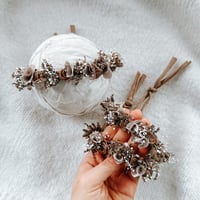 Image 3 of Vintage Style Rustic Floral Halo